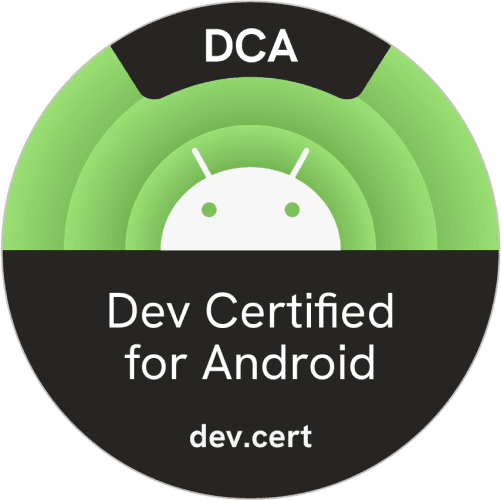Dev Certification for Android (DCA)