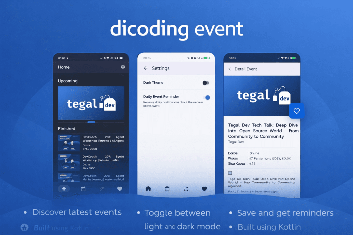 Dicoding - Event app